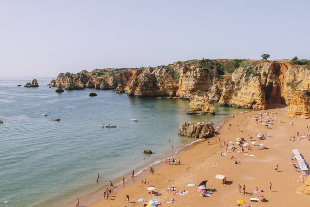 most beautiful beaches in algarve