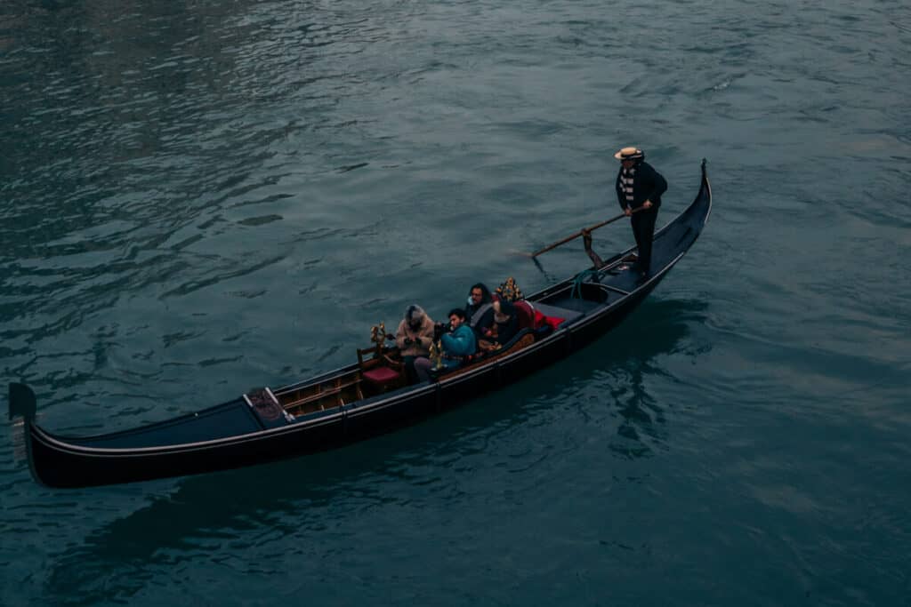 venice gondolas