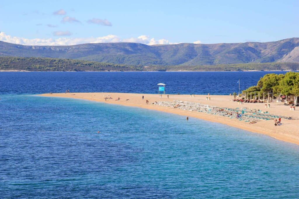 Zlatni Rat in brac croatia