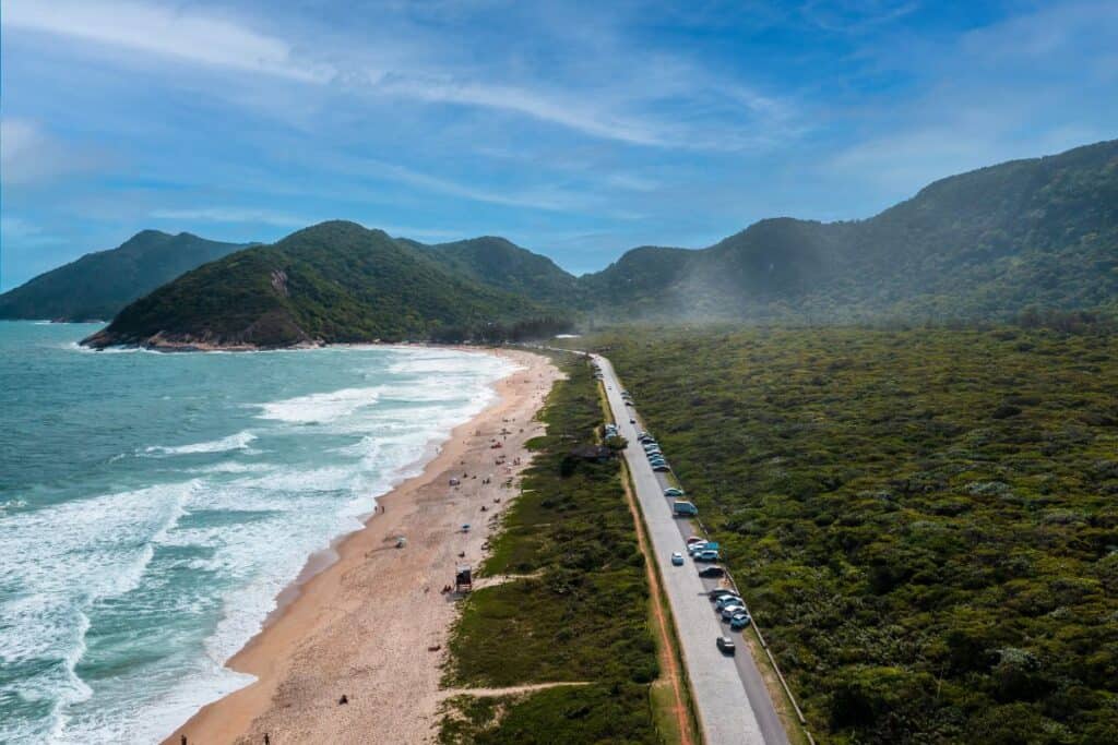 grumari beach in rio de janeiro