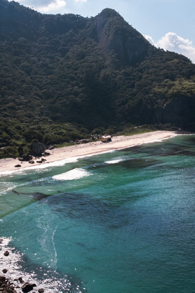 prainha beach in rio de janeiro