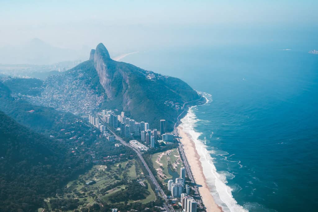 sao conrado beach in rio de janeiro