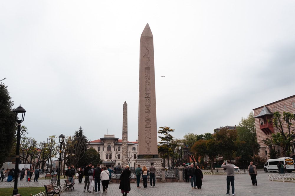 Hippodrome of Constantinople in Istanbul